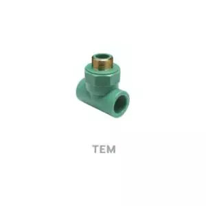 THREADED TEE PN-25 MALE